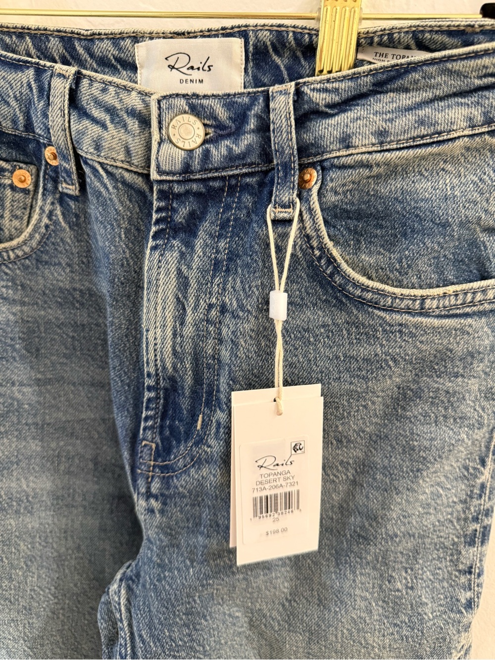 Rails NWT Topanga High Rise Straight Jeans - Picture 8 of 13